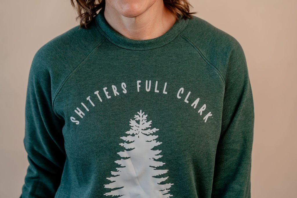 Shitters Full Clark Christmas Graphic Sweatshirt - Mainstream Boutique