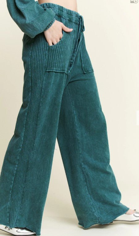 Mineral Drift Wide Leg Pants - Mainstream Boutique
