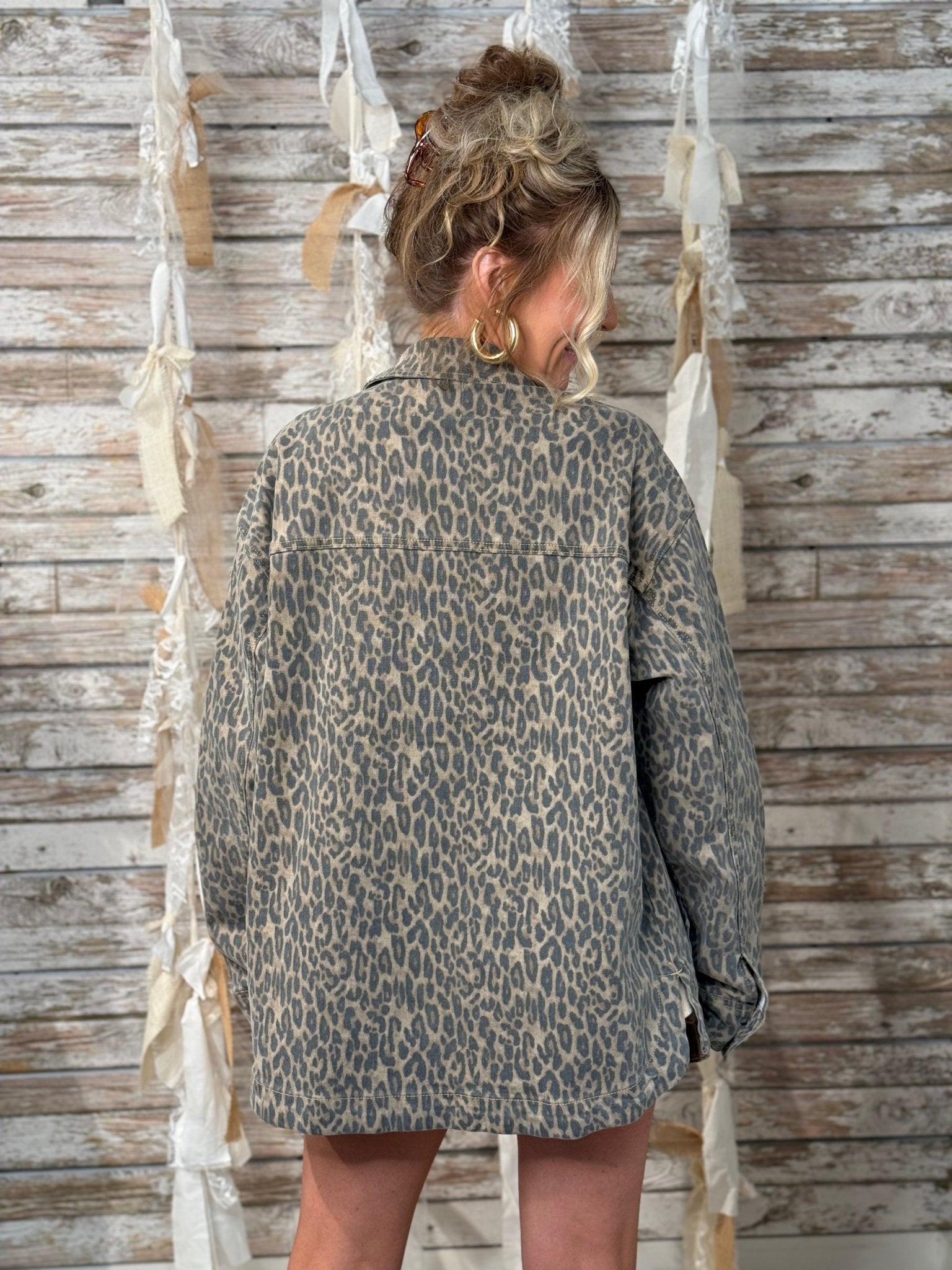 Wild Side Oversized Shacket - Mainstream Boutique