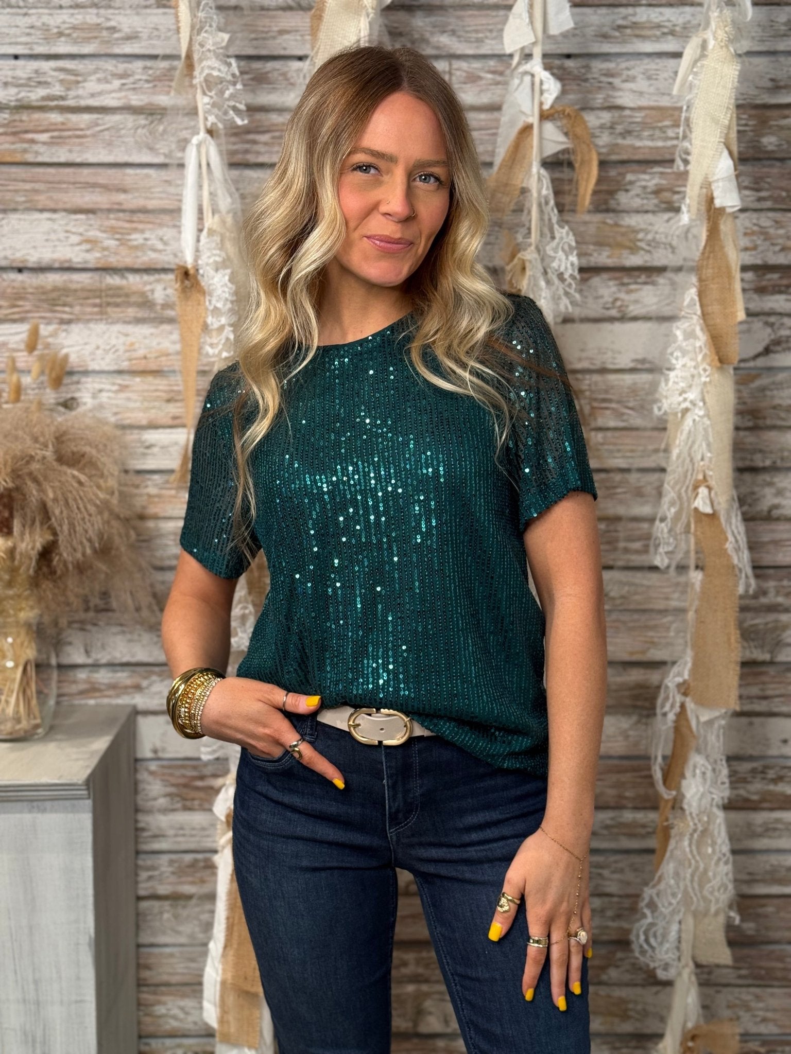 City Sparkle Top - Mainstream Boutique
