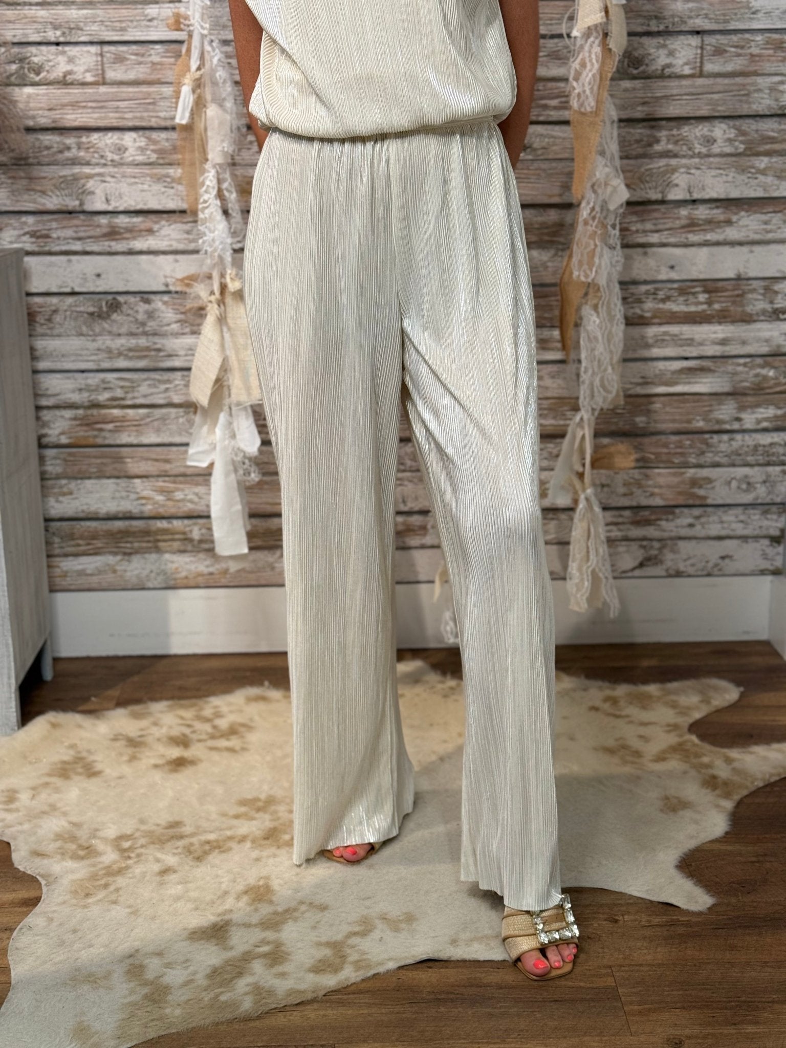 Moonlit Pleated Pants - Mainstream Boutique