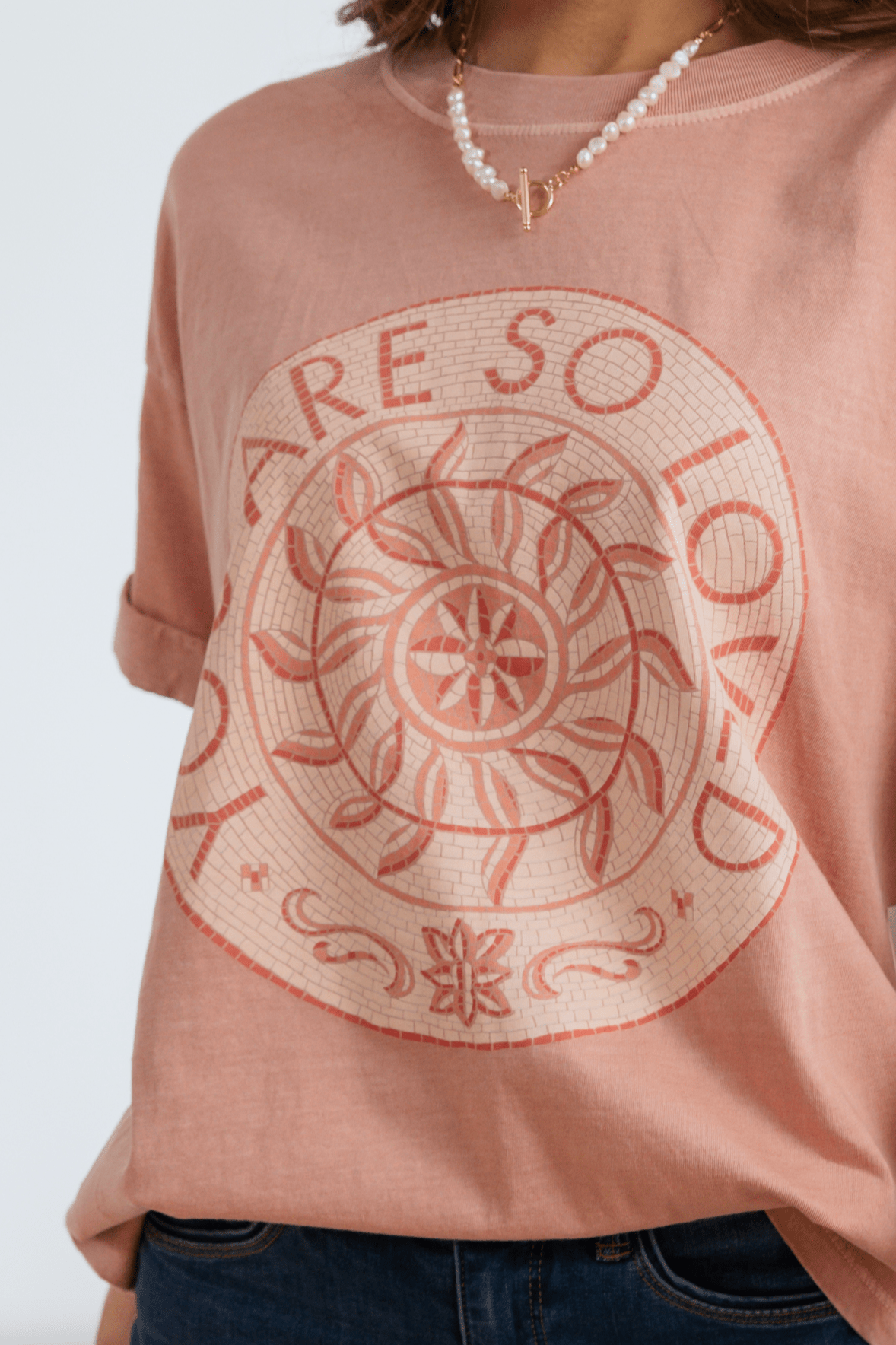 You Are So Loved Mosaic Graphic Tee - Mainstream Boutique