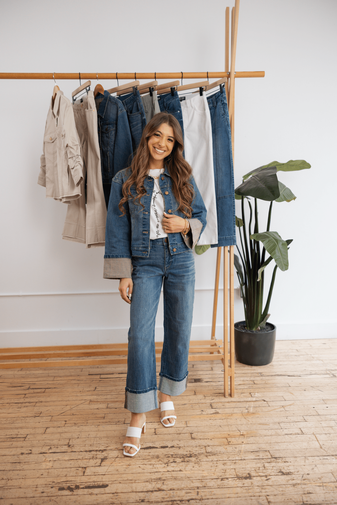 Wide Leg With Fixed Cuff - Mainstream Boutique
