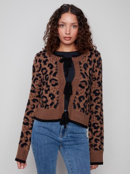 Wild Charm Bow Cardigan - Mainstream Boutique