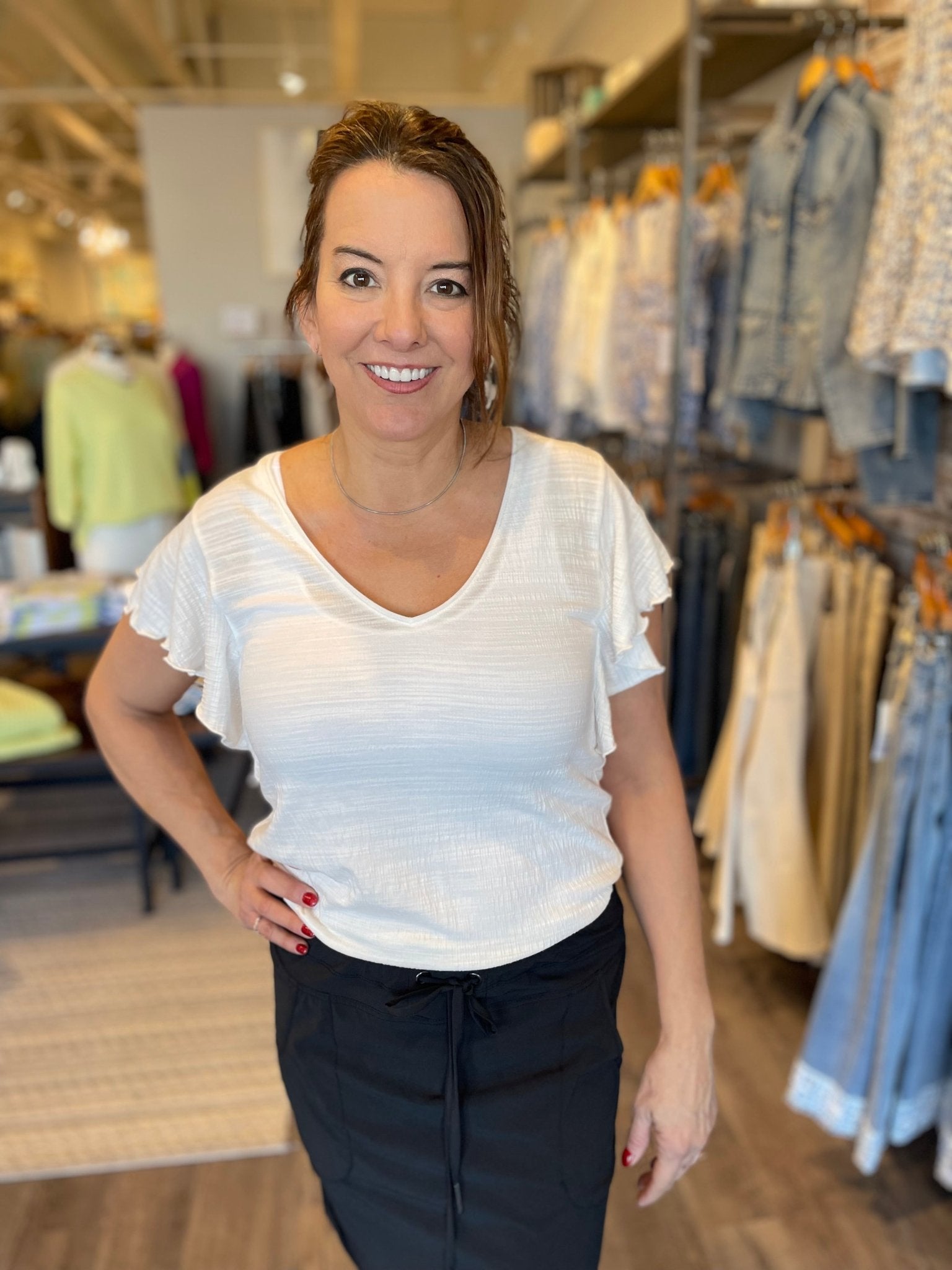 Flutter SLV Top - Mainstream Boutique