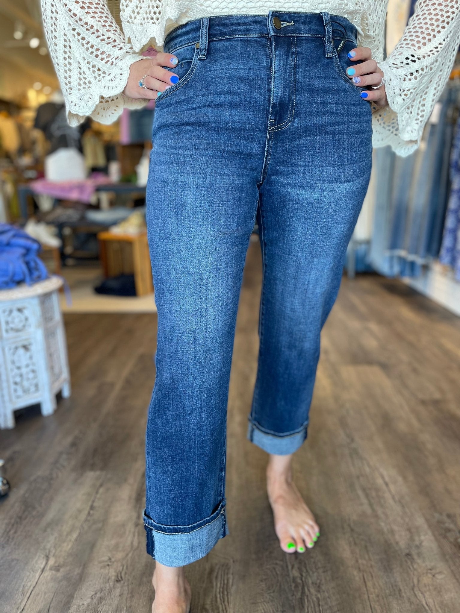 Marley GF Cuffed 30 In - Mainstream Boutique