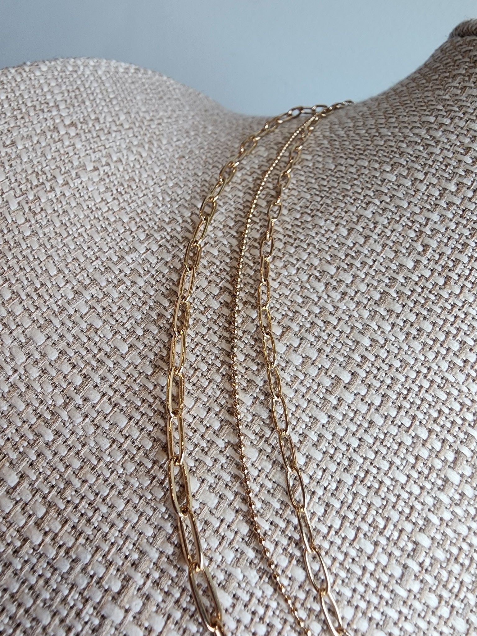 Triple Chain Asymmetrical - Mainstream Boutique