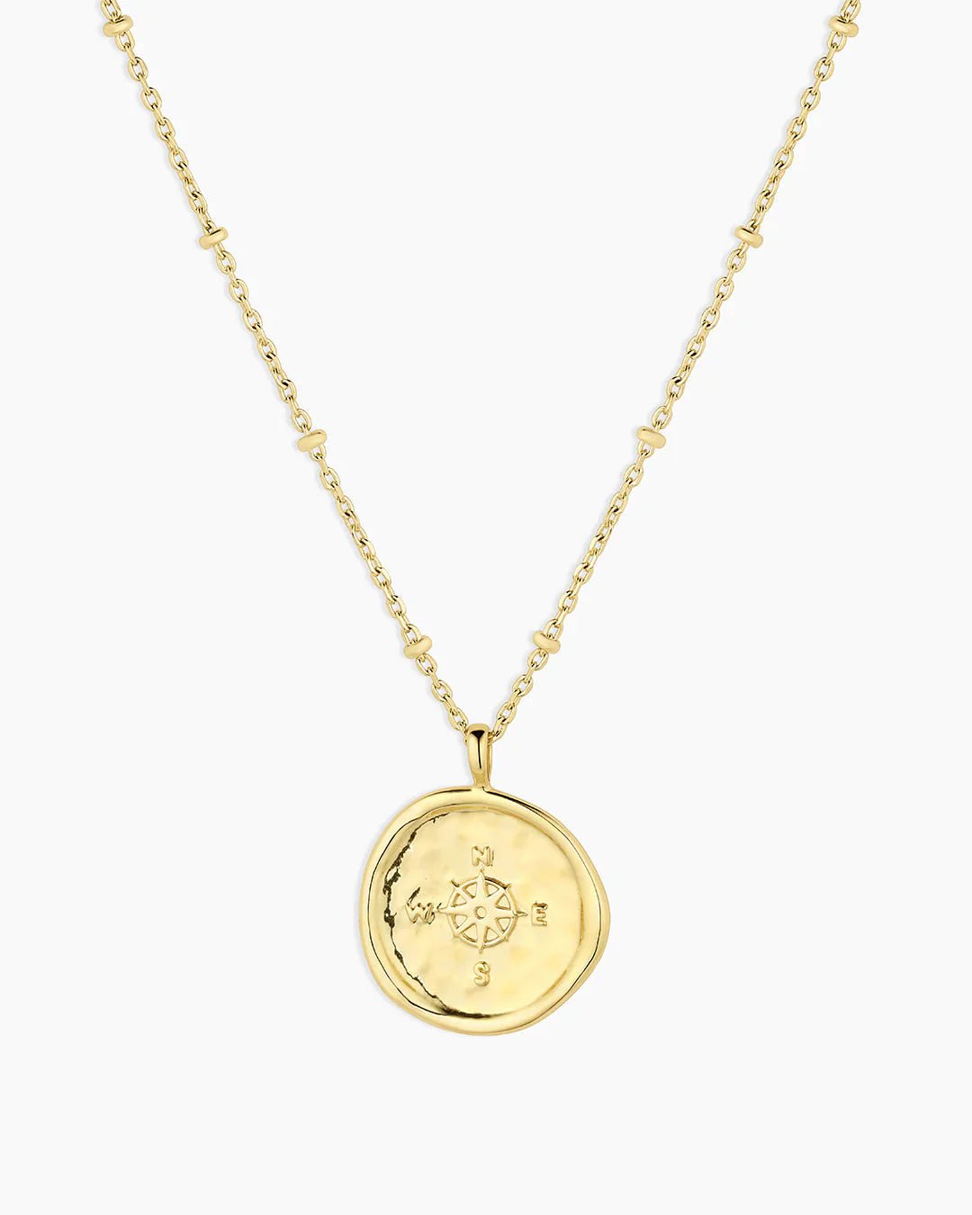 Gorjana Compass Coin Necklace - Mainstream Boutique