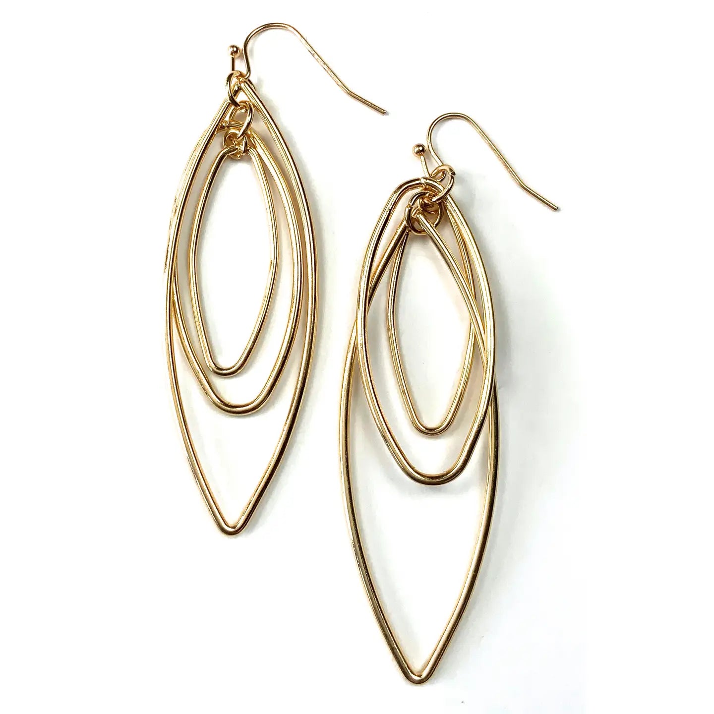 Gold Dangle Earrings - Mainstream Boutique