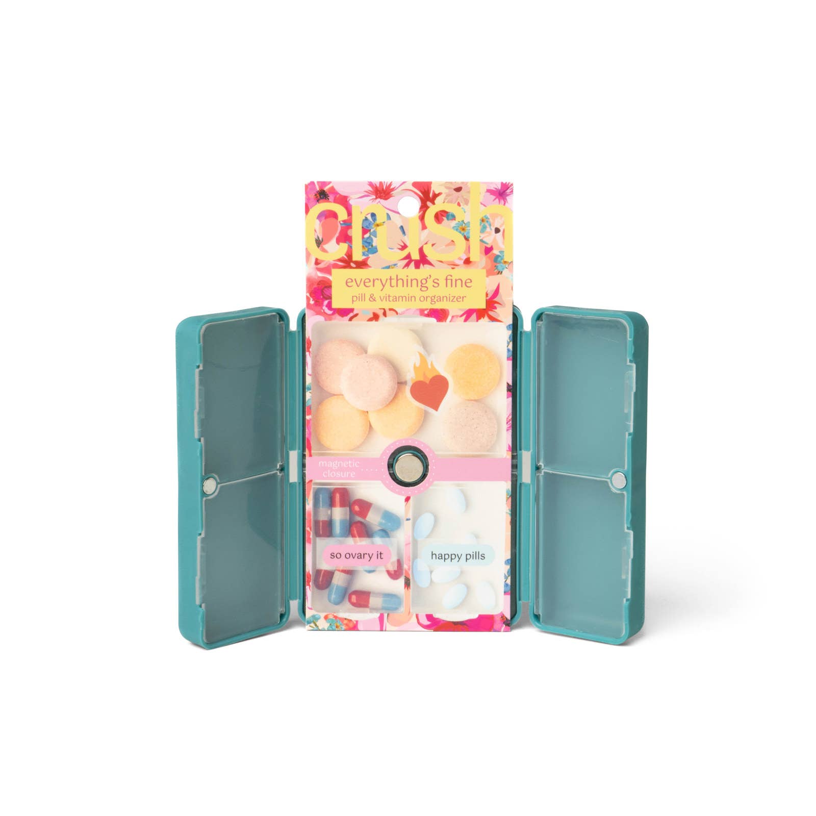Crush Everything's Fine Pill & Vitamin Case - Mainstream Boutique