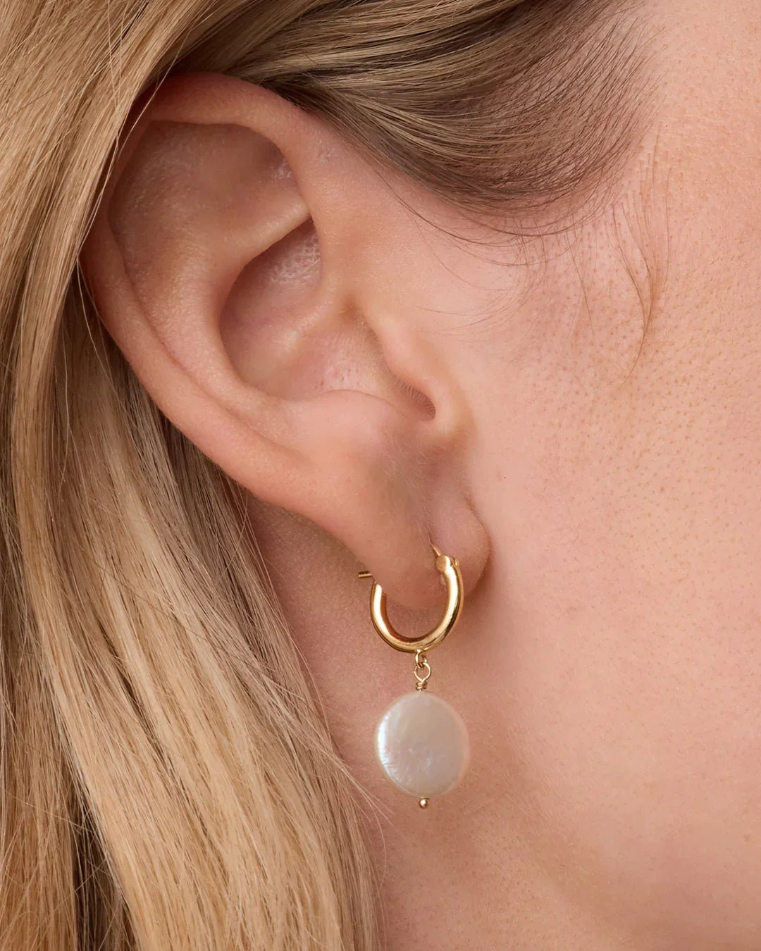 Gorjana Reese Pearl Earrings - Mainstream Boutique