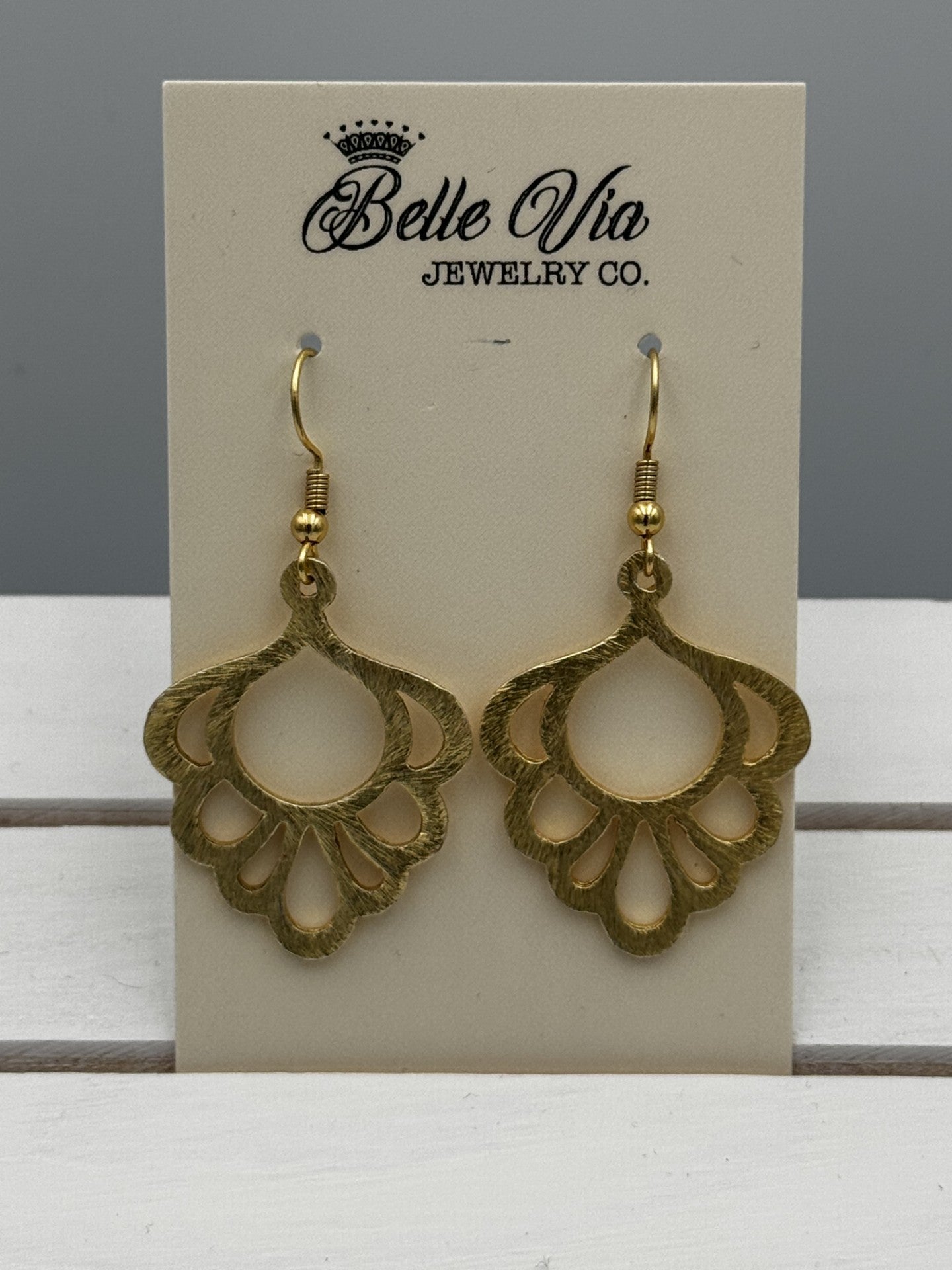 Teardrop Earrings W/ French Wires - Mainstream Boutique