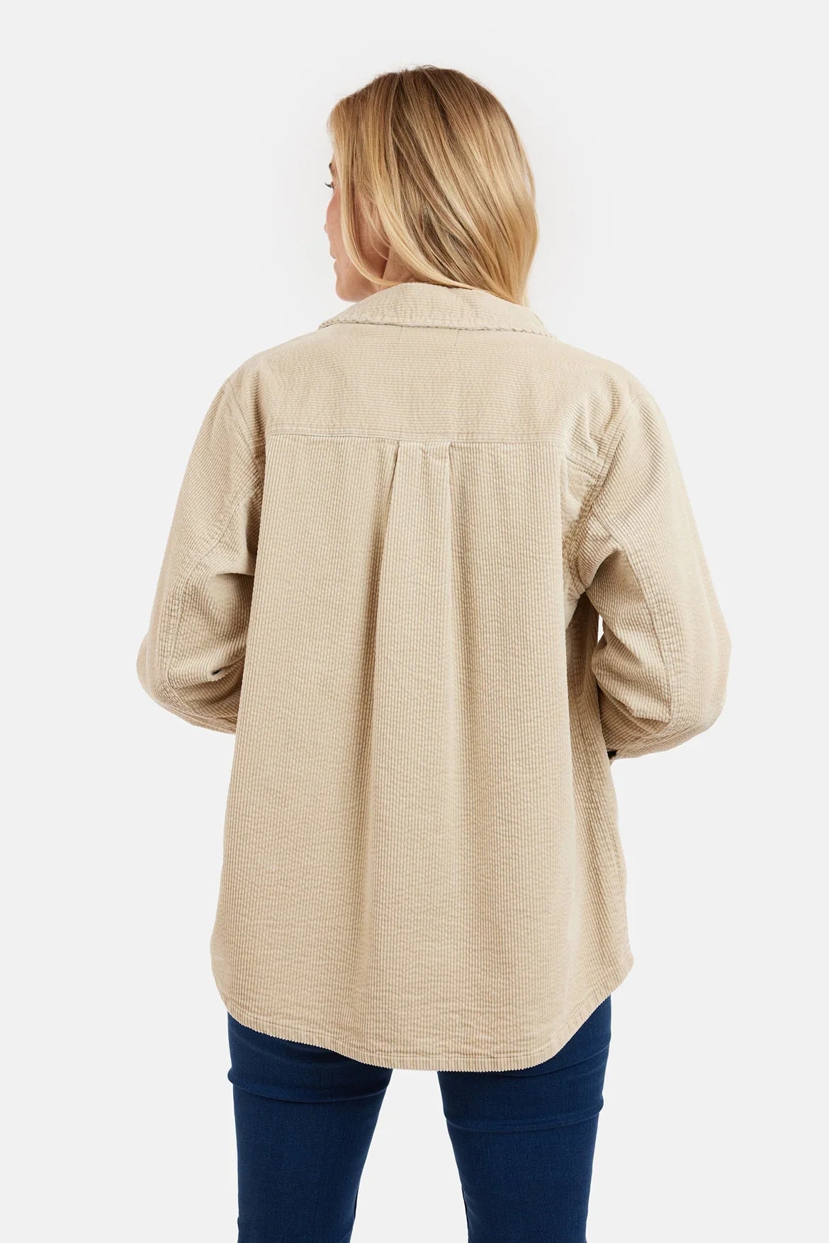 Light Jacket - Sand - Velvet - Mainstream Boutique