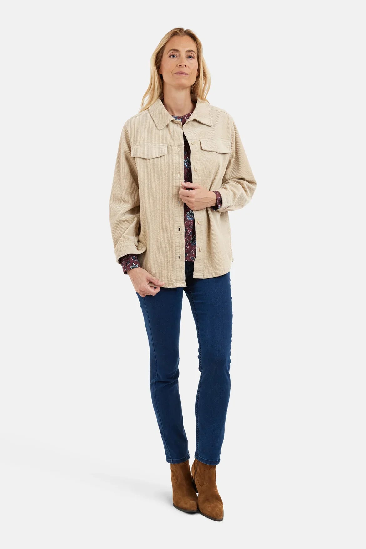 Light Jacket - Sand - Velvet - Mainstream Boutique