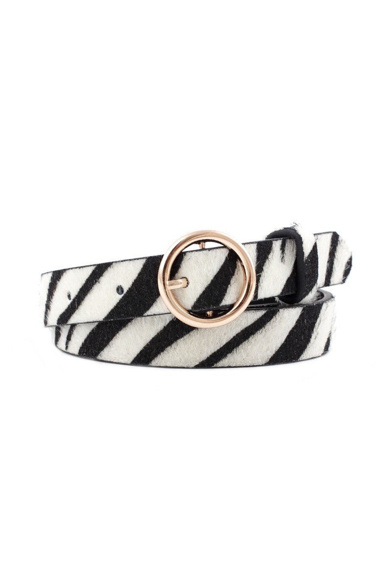 Animal Printed Belt - Mainstream Boutique