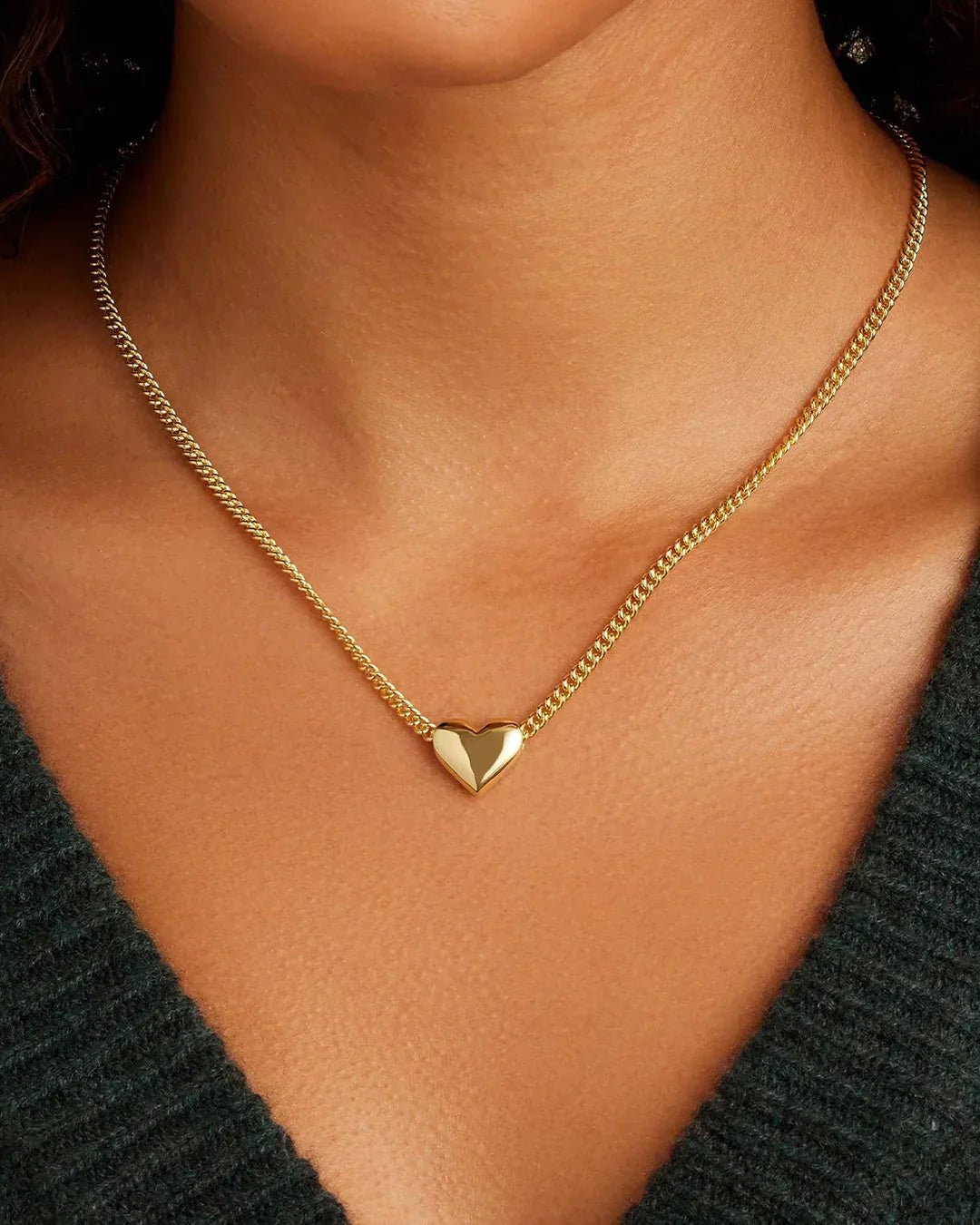 Gorjana Lou Heart Charm Necklace - Mainstream Boutique