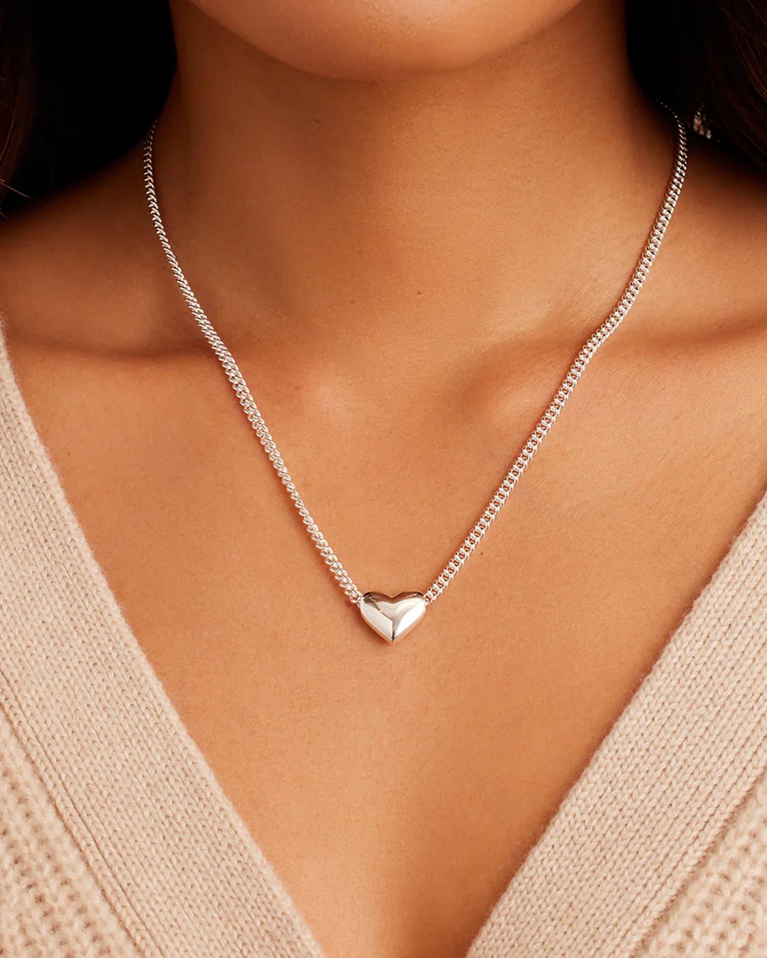 Gorjana Lou Heart Charm Necklace - Mainstream Boutique