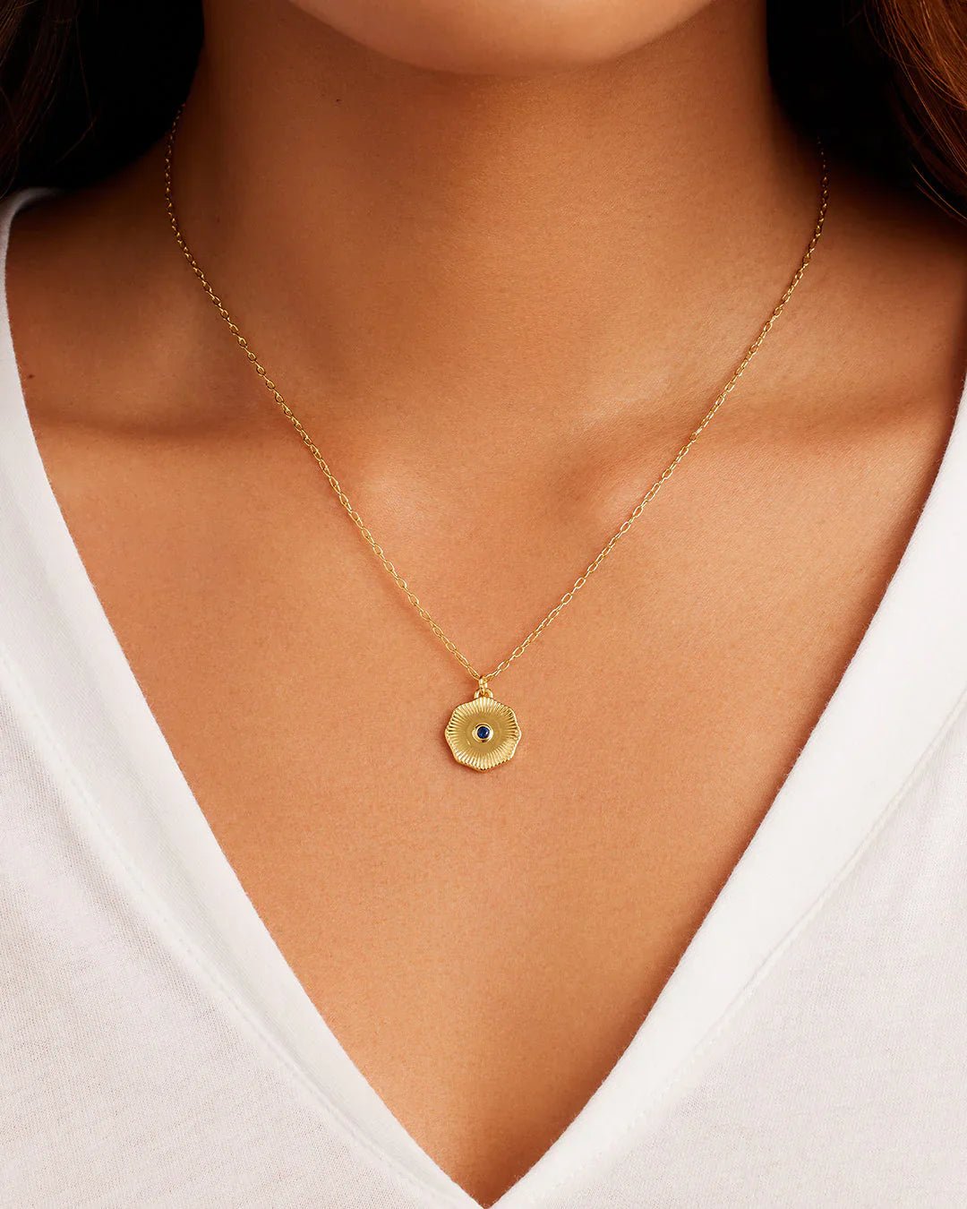 Gorjana Birthstone Coin Necklace - Mainstream Boutique