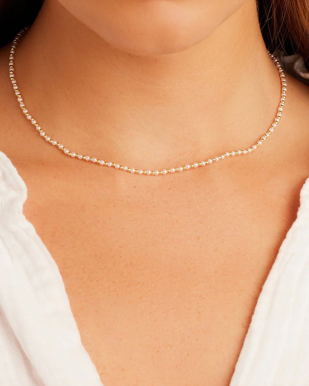 Gorjana Poppy Pearl Necklace - Mainstream Boutique
