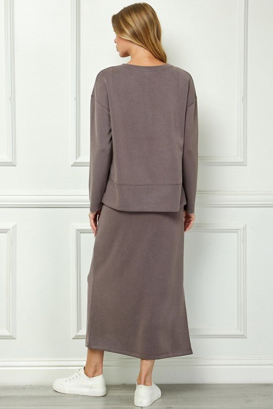 Very Soft 2 Fer Dress Set - Mainstream Boutique