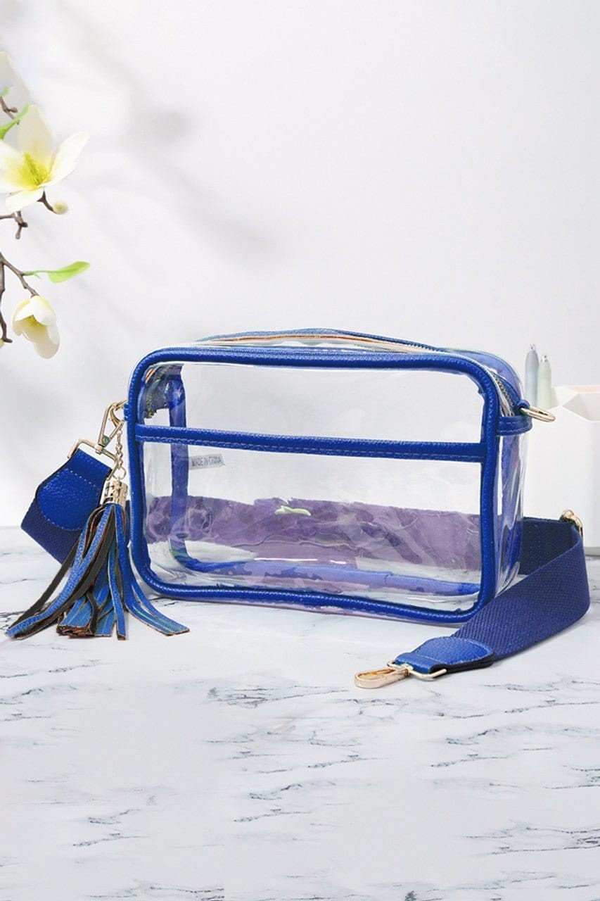 Game Day Clear Crossbody Bag - Mainstream Boutique