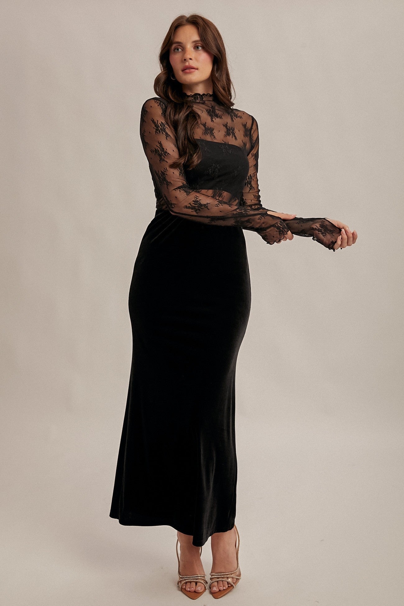 Pull On Velvet Maxi Skirt - Mainstream Boutique