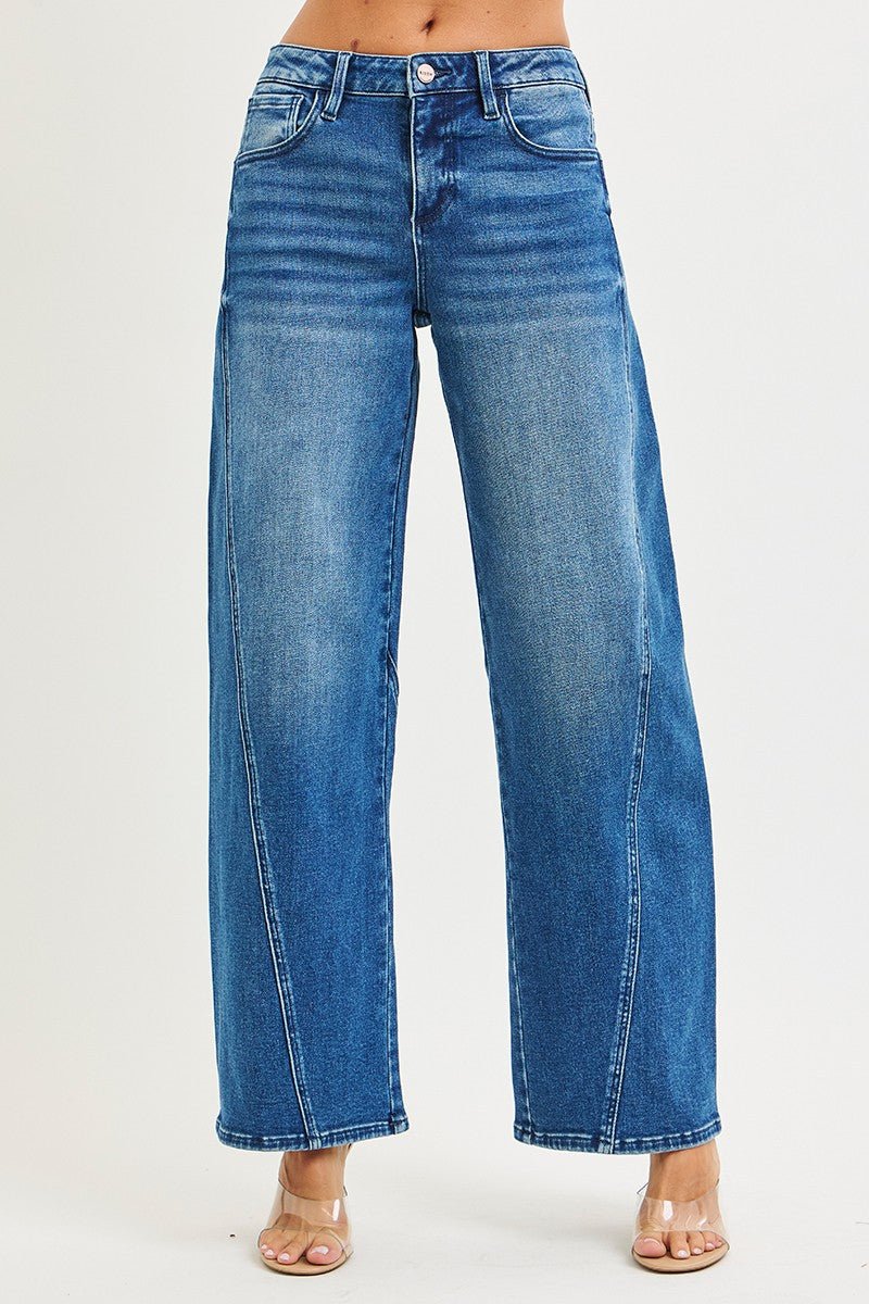 Slouchy Barrel Jeans - Mainstream Boutique