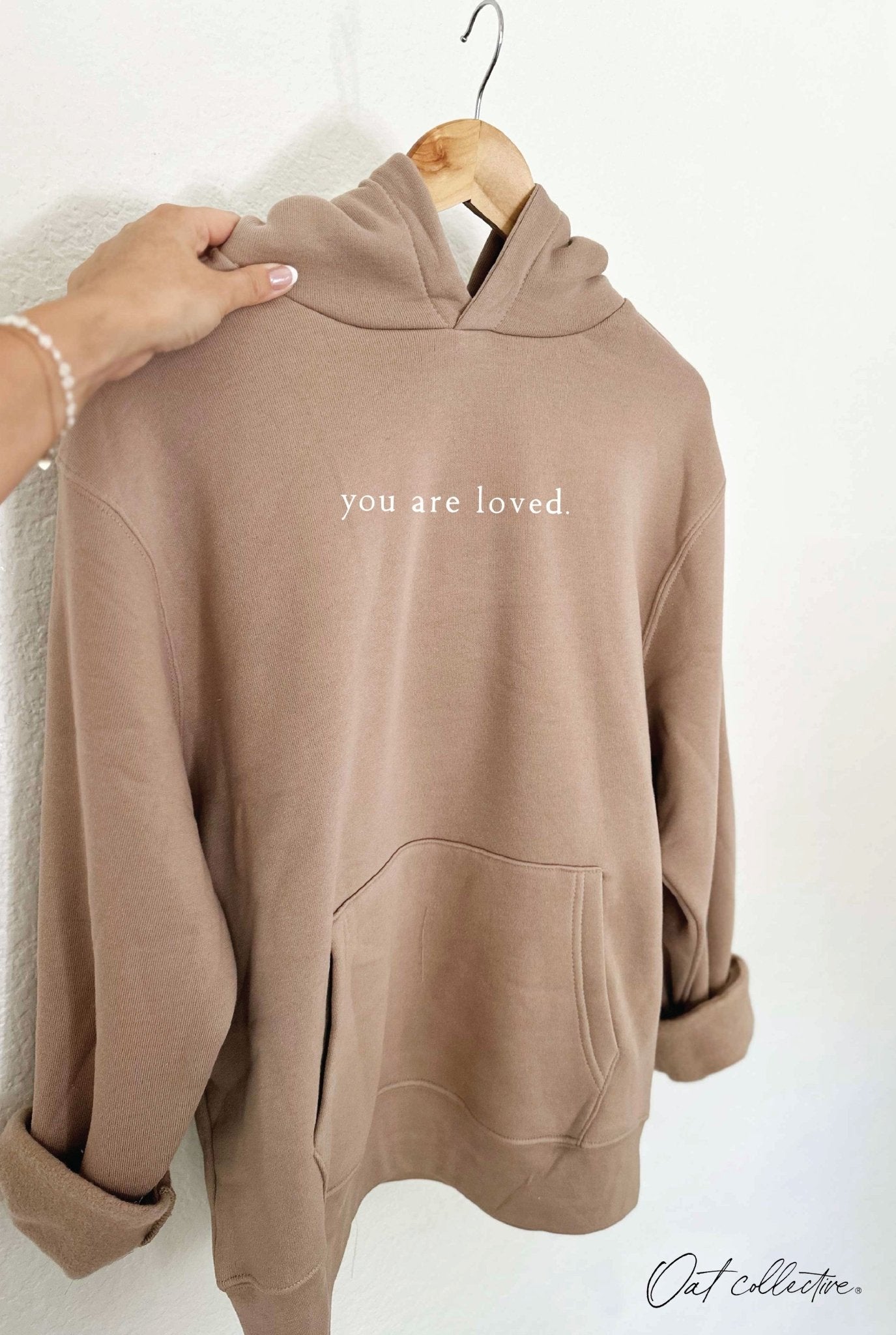 You Are Loved Relaxed Hoodie - Mainstream Boutique