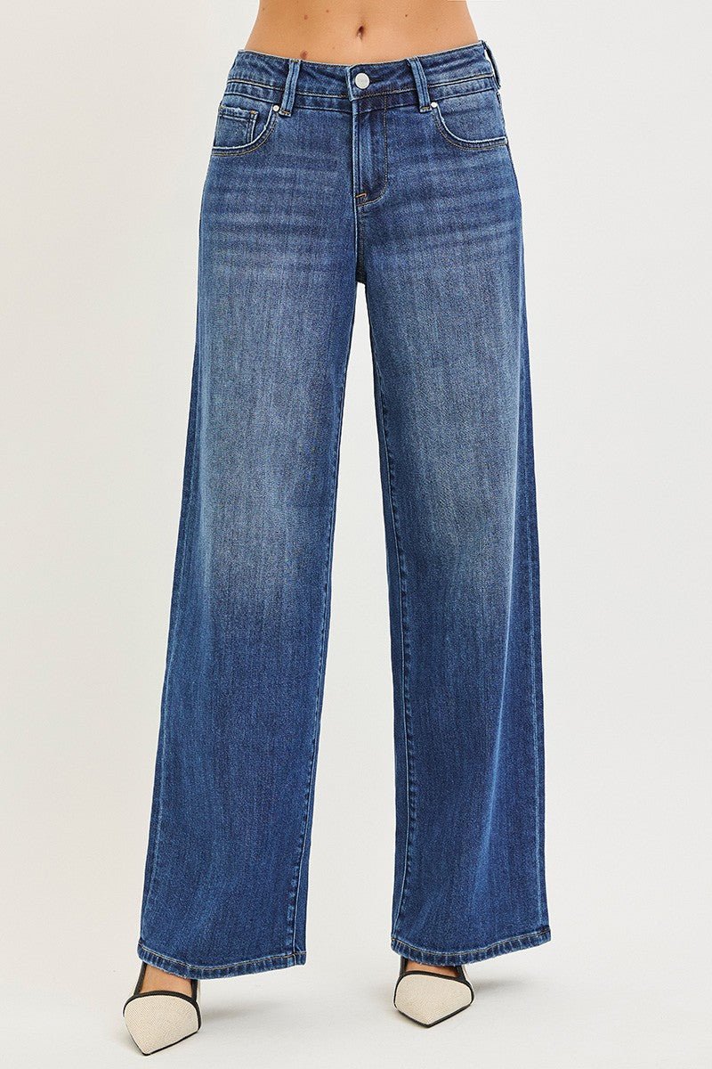 High Rise Slouchy Baggy Jean - 31.5" Ins - Mainstream Boutique