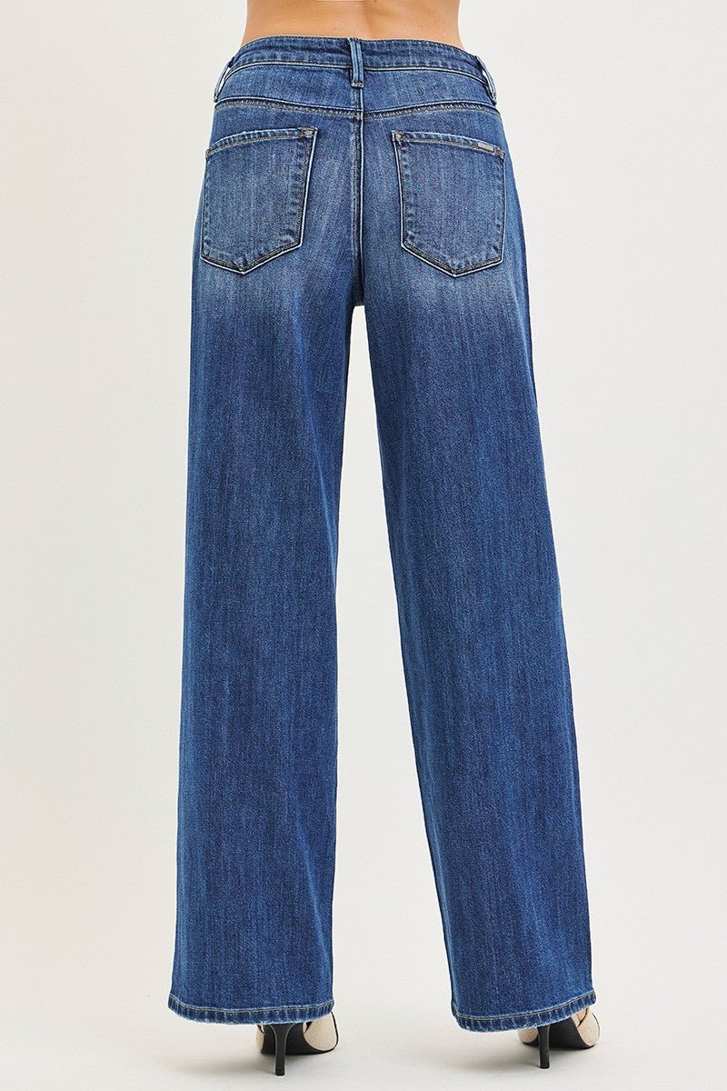 High Rise Slouchy Baggy Jean - 31.5" Ins - Mainstream Boutique