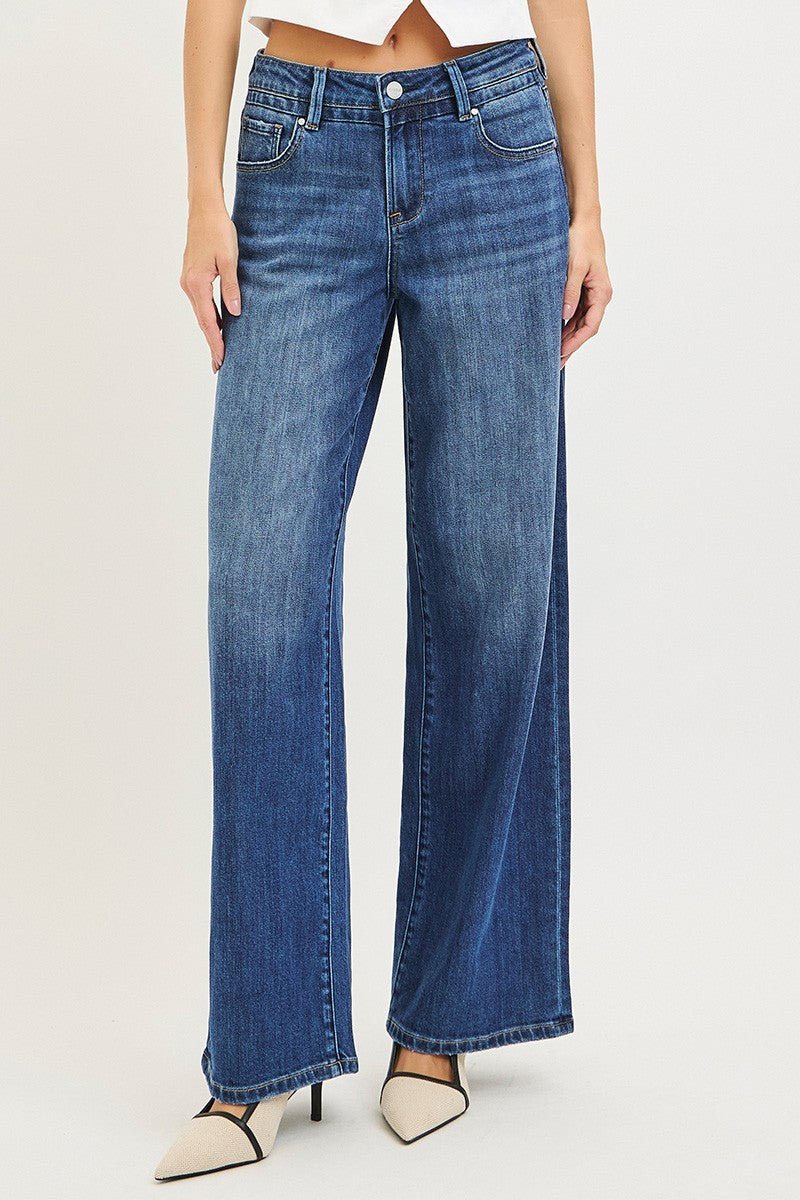 High Rise Slouchy Baggy Jean - 31.5" Ins - Mainstream Boutique