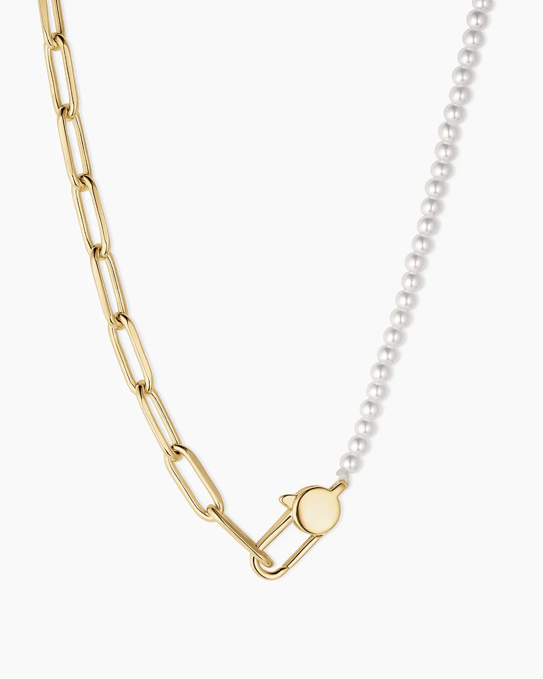 Gorjana Florence Pearl Chain Necklace - Mainstream Boutique