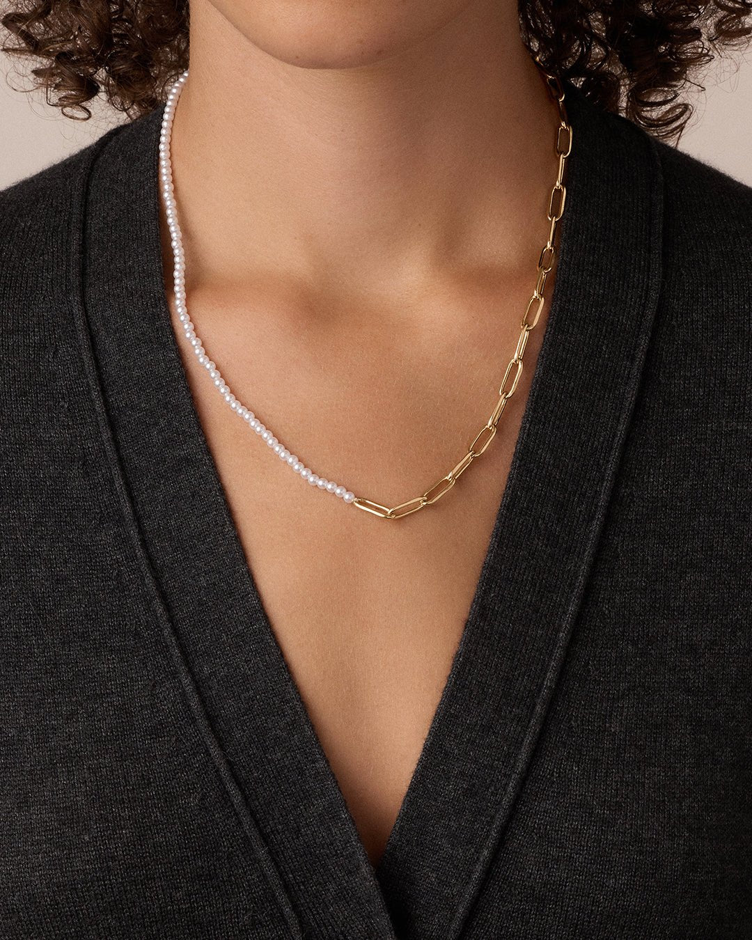 Gorjana Florence Pearl Chain Necklace - Mainstream Boutique