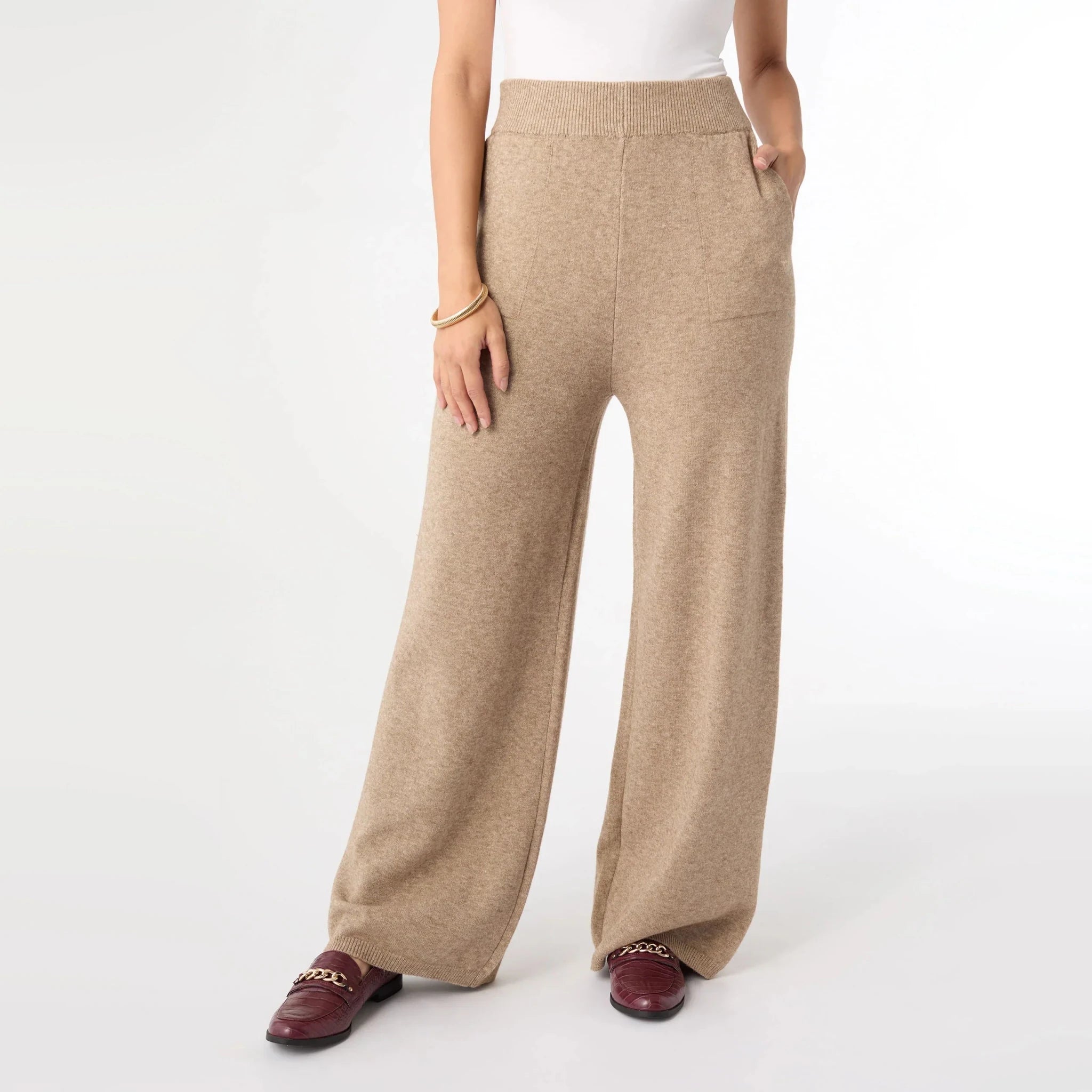 Heavenly - Luxe Wide Leg Bottoms - Mainstream Boutique