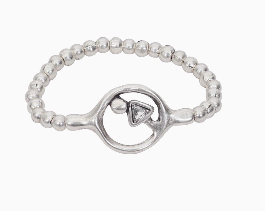 Celestial Orbit Silver Bracelet - Mainstream Boutique