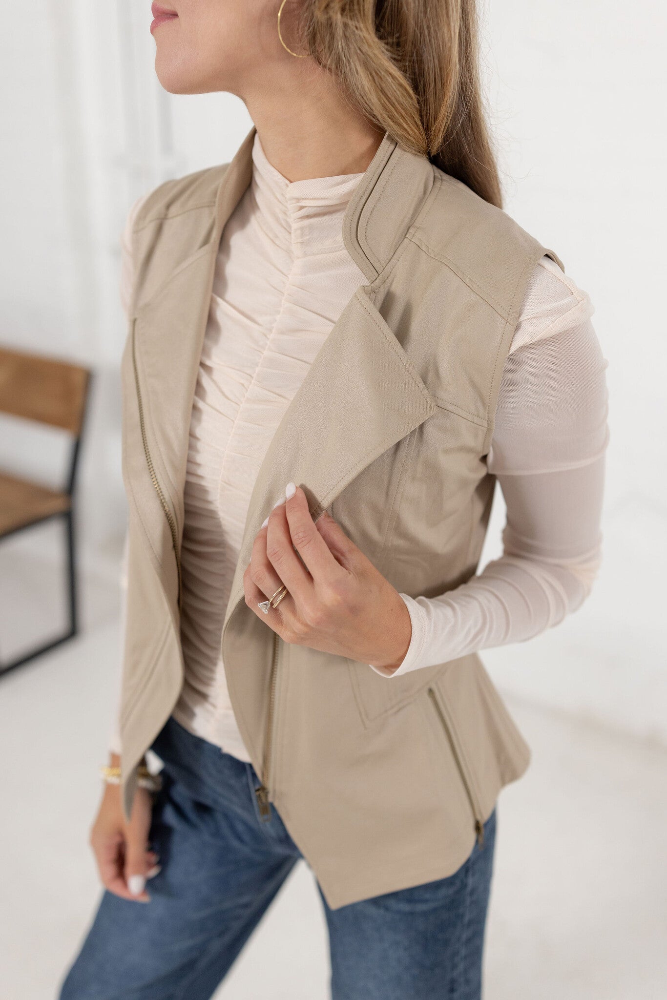 Mac And Me Slinky Vest - Mainstream Boutique