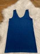 V - neck, Scoop Neck Reversible Tank - Mainstream Boutique