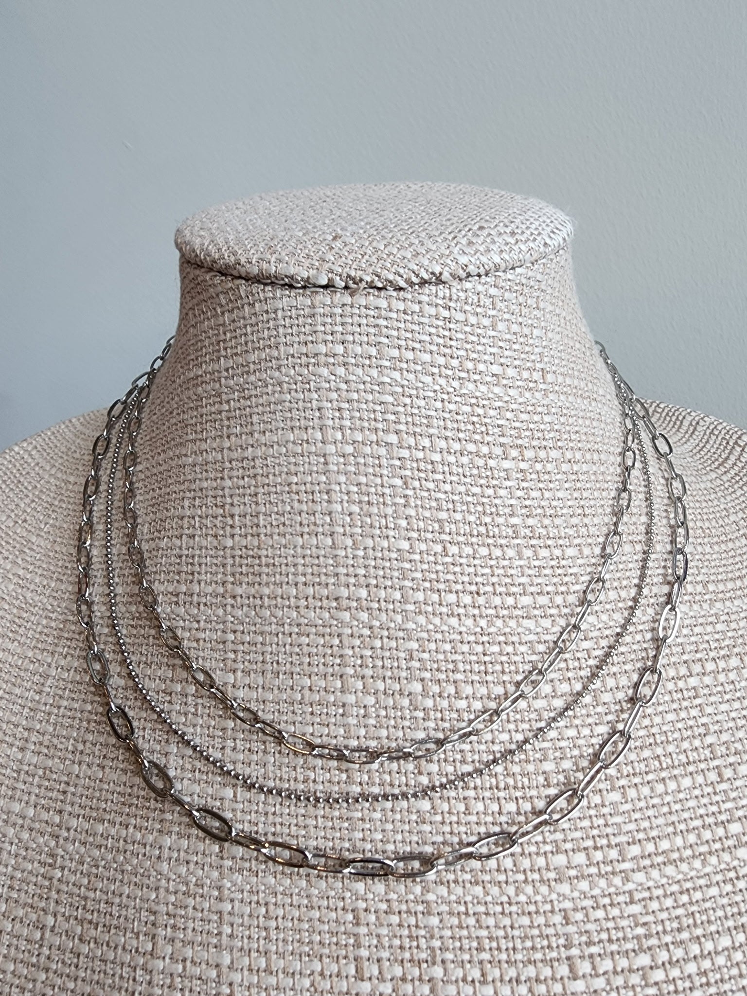 Triple Chain Asymmetrical - Mainstream Boutique