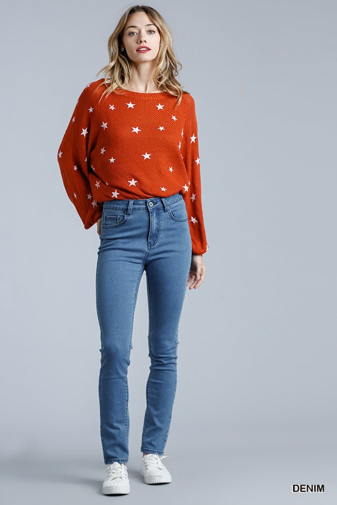 High Rise 5 Pockets Stretch Skinny Jeans - Mainstream Boutique