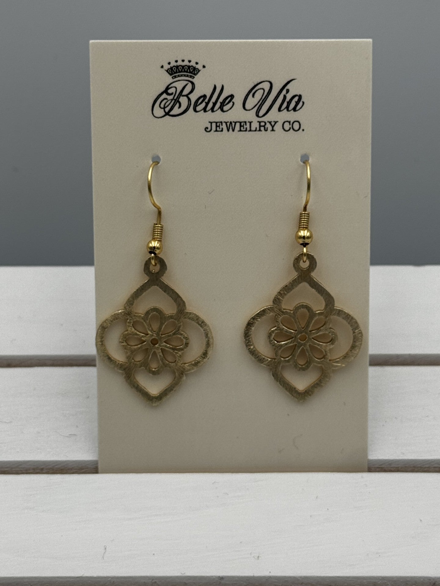 Small Teardrop Earrings W/ French Wires - Mainstream Boutique