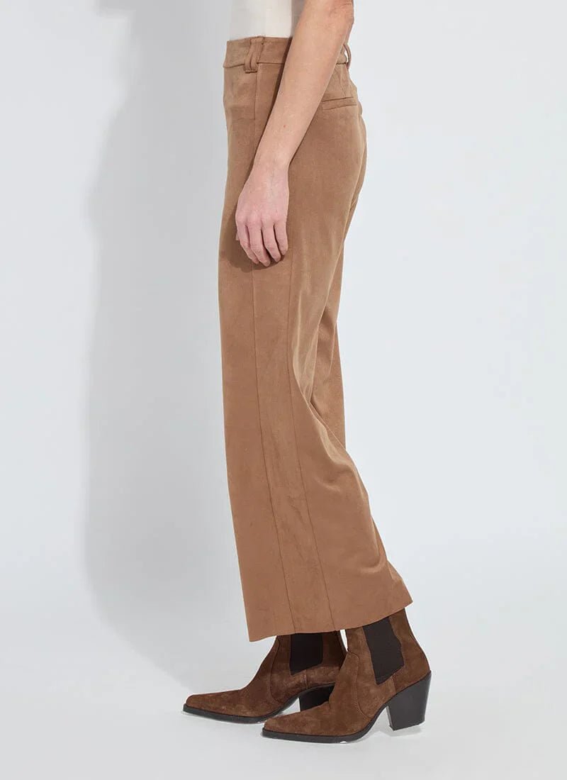 Vionette Vegan Suede Wide Leg Trouser - Mainstream Boutique