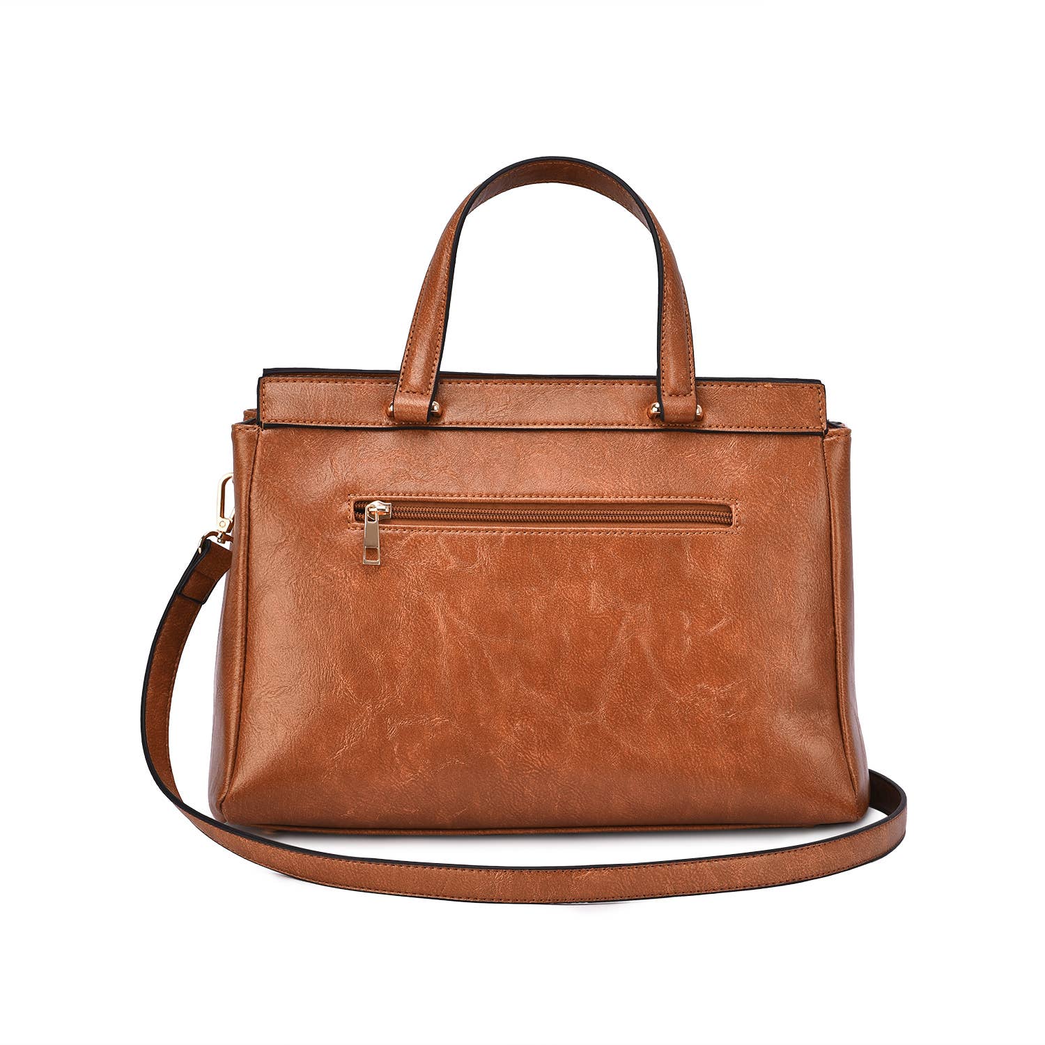 Salome 3D Embossed Floral Satchel - Mainstream Boutique