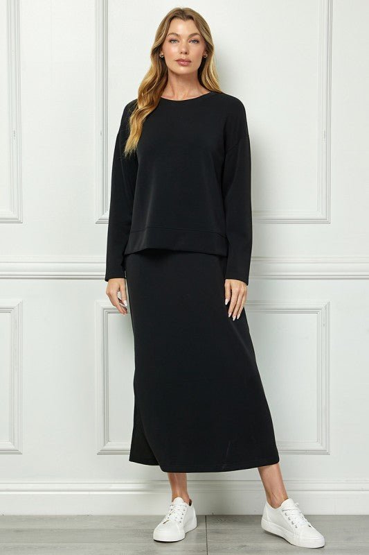 Very Soft 2 Fer Dress Set - Mainstream Boutique