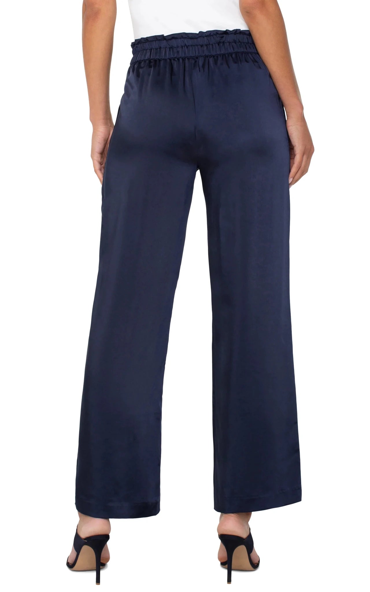 *FINAL SALE* Liverpool Belted Paperbag Wide Leg - Mainstream Boutique