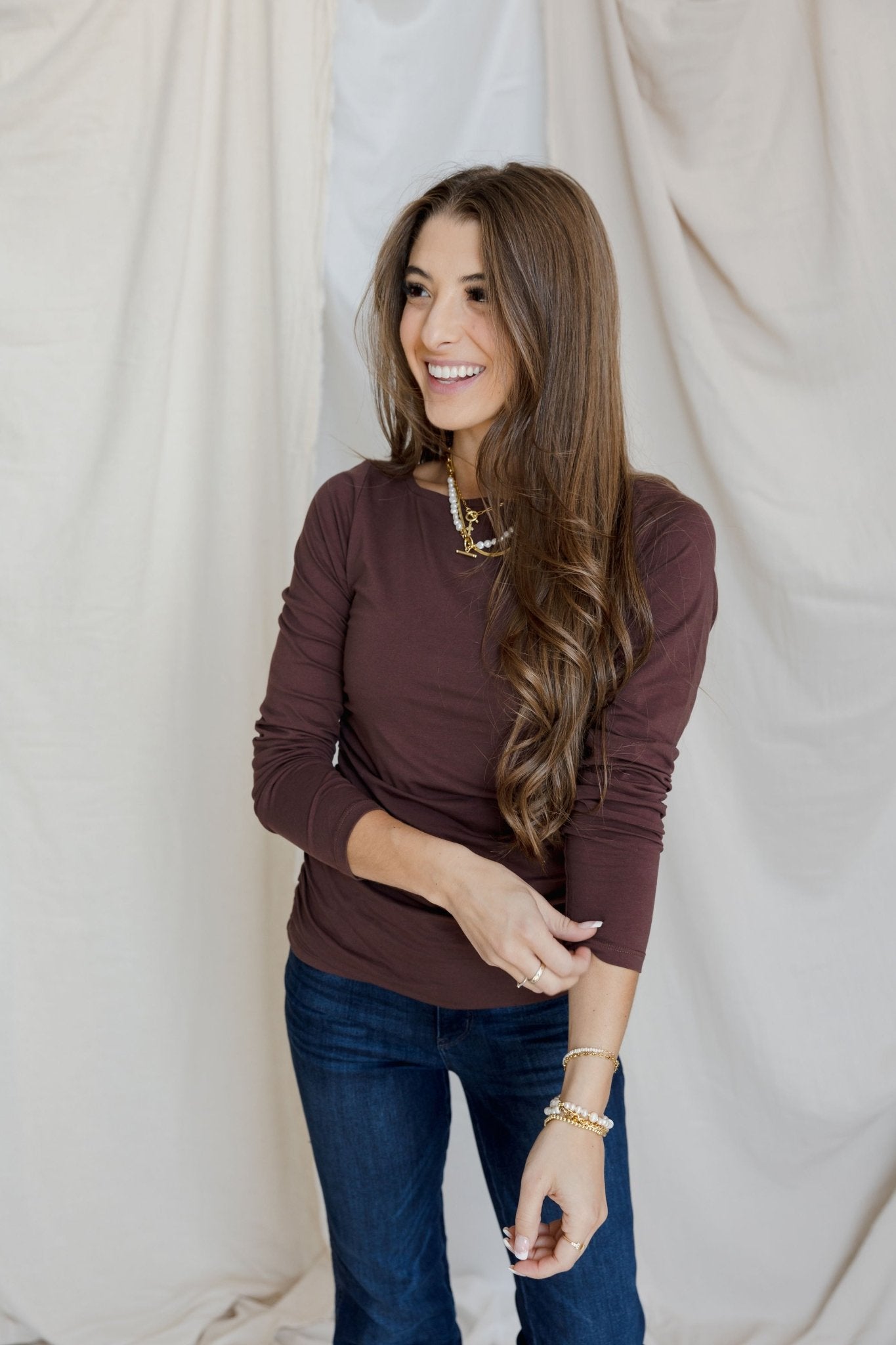 Ruched Top - 2 Colors - Mainstream Boutique