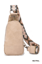 Vegan Leather Crossbody Bag - Mainstream Boutique