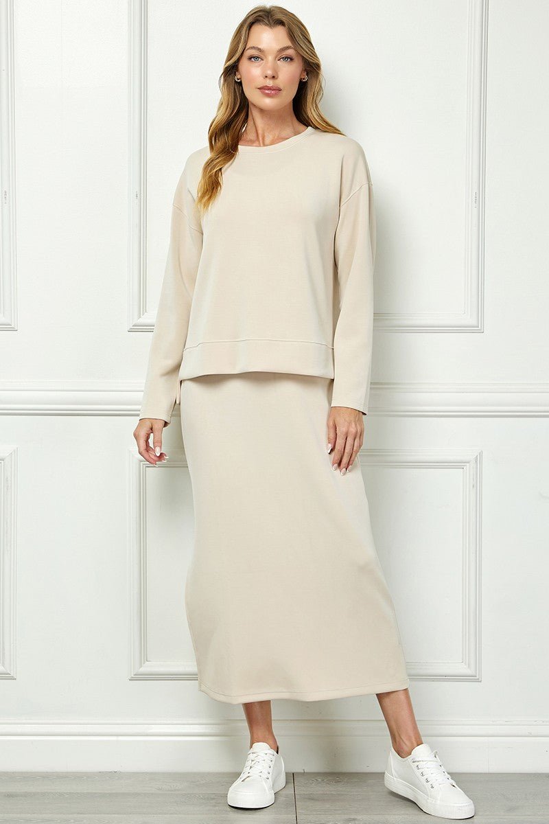 Very Soft 2 Fer Dress Set - Mainstream Boutique