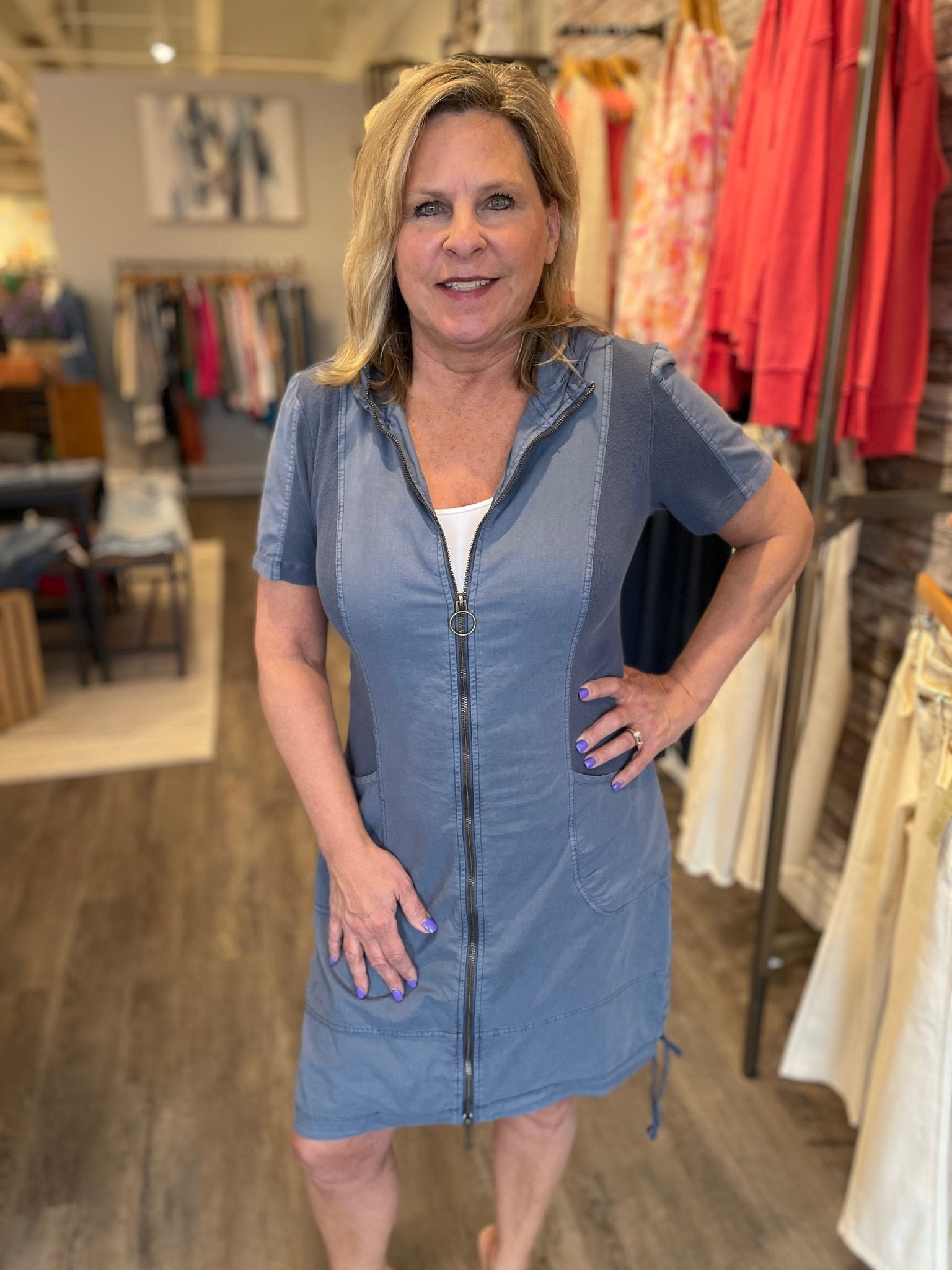 Linen Lenchen Jacket Dress - Mainstream Boutique