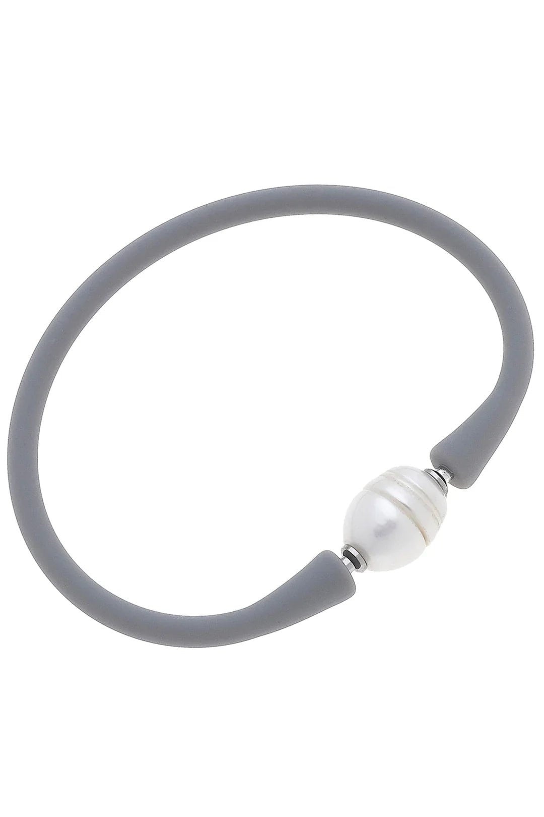 Bali Freshwater Pearl Silicone Bracelet - Mainstream Boutique