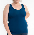 V - neck, Scoop Neck Reversible Tank - Mainstream Boutique